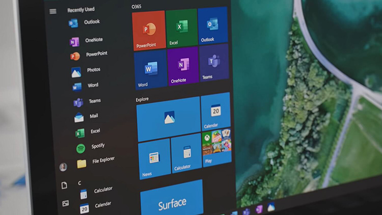 Microsoft prueba mejoras de características en el menú de inicio y el editor de registro en Windows 10