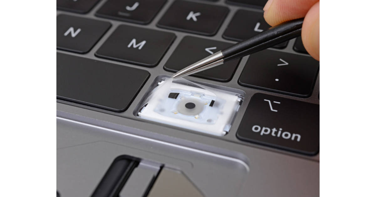 2018 Touch Bar MacBook Pro keyboard membrane