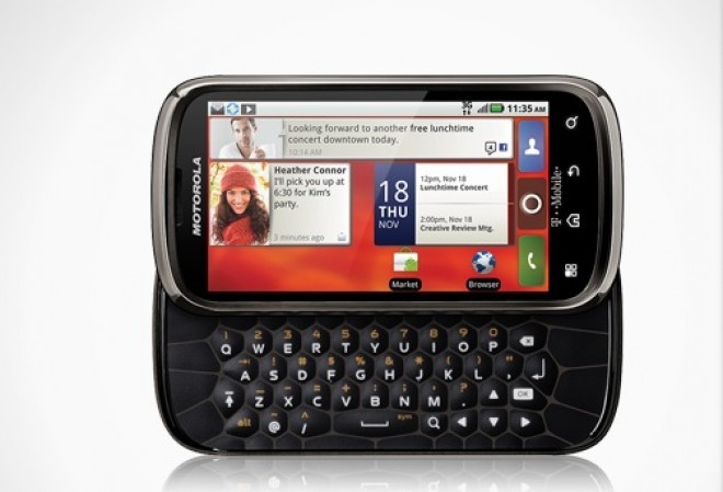 Motorola Cliq 2 obtiene la actualización de Android 2.3 Gingerbread.  ¿Wow en serio?