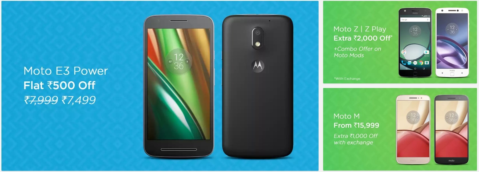 Motorola Moto Z, Z Play, Moto M, Moto 360 y Moto Mods con descuento