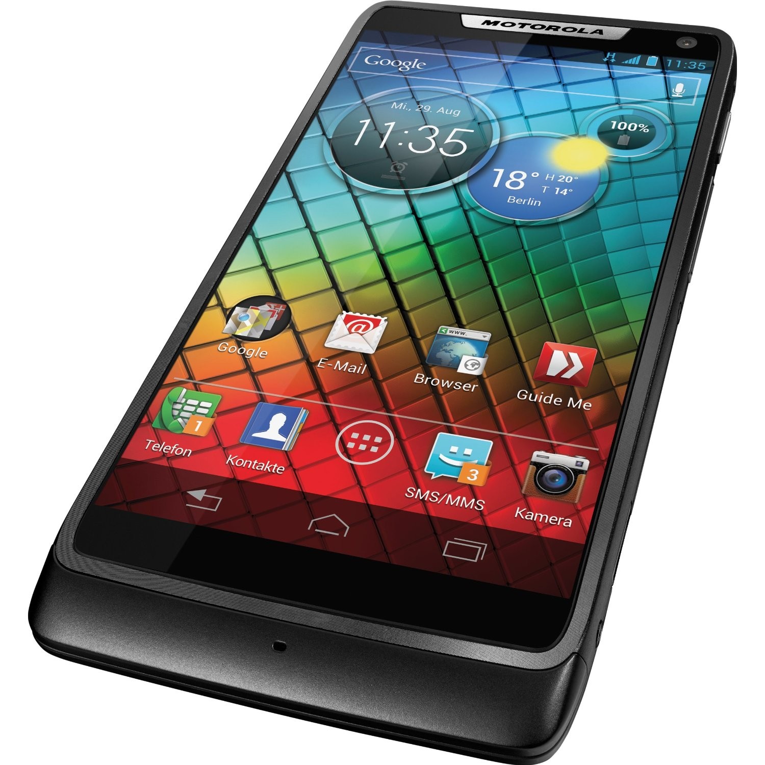 Motorola RAZR i El precio para Alemania es de 399 euros, envío a partir del 17 de octubre
