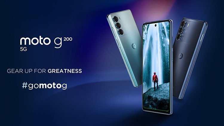 Motorola lanza el Moto G200, el smartphone perfecto para jugar