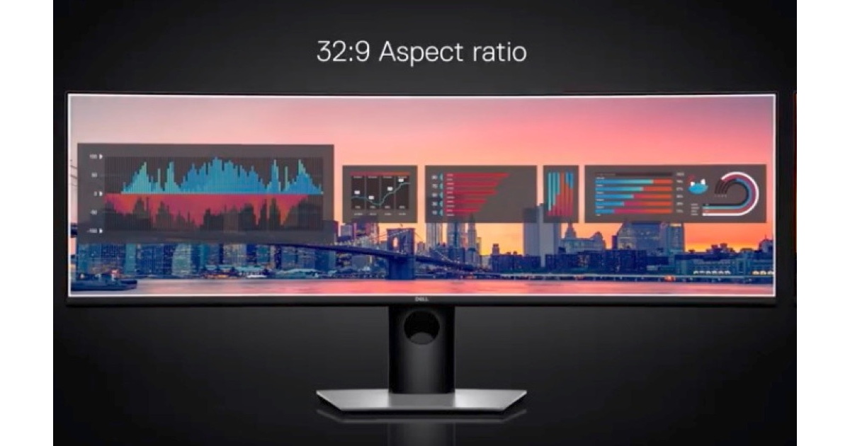 Dell UltraSharp 49-inch display