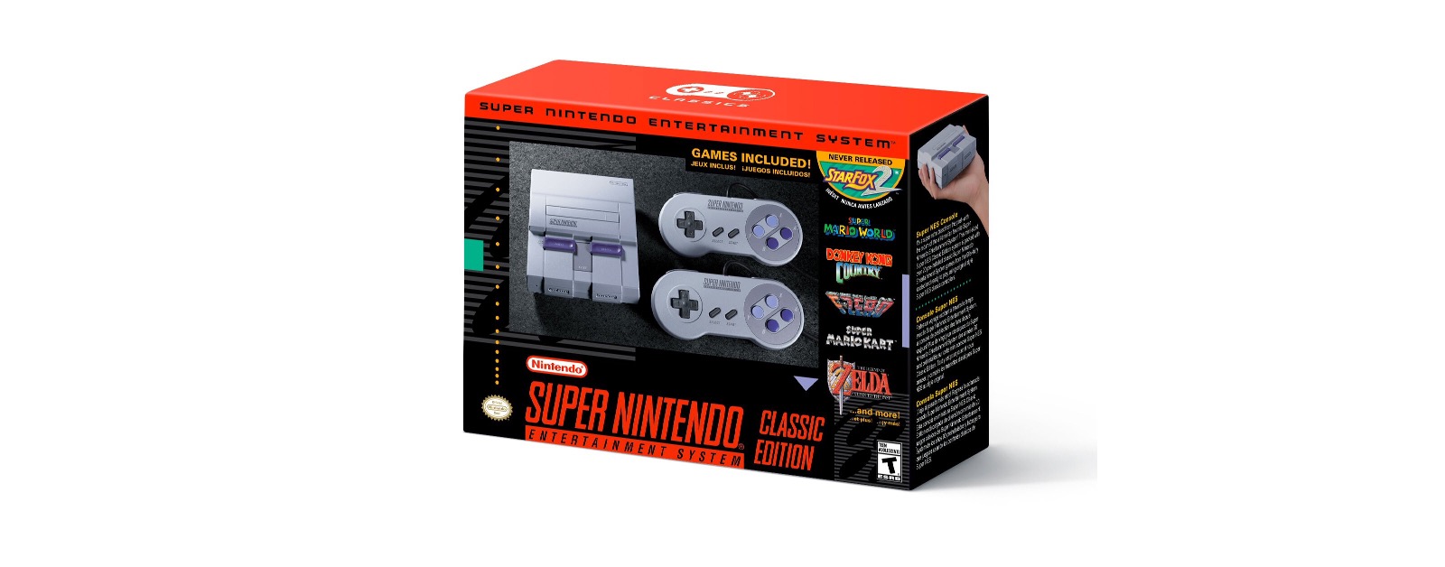 Nintendo trae de vuelta los juegos retro con Mini SNES Classic