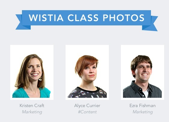 Nueva página del equipo de Wistia