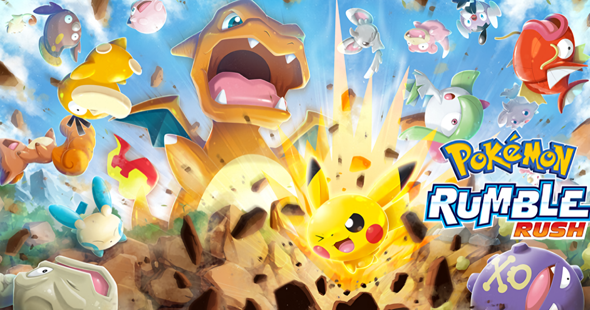Nuevo juego de Pokémon Rumble Rush rumbo a iOS
