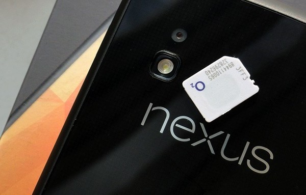 O2 UK Nexus 4 viene con SIM desbloqueada