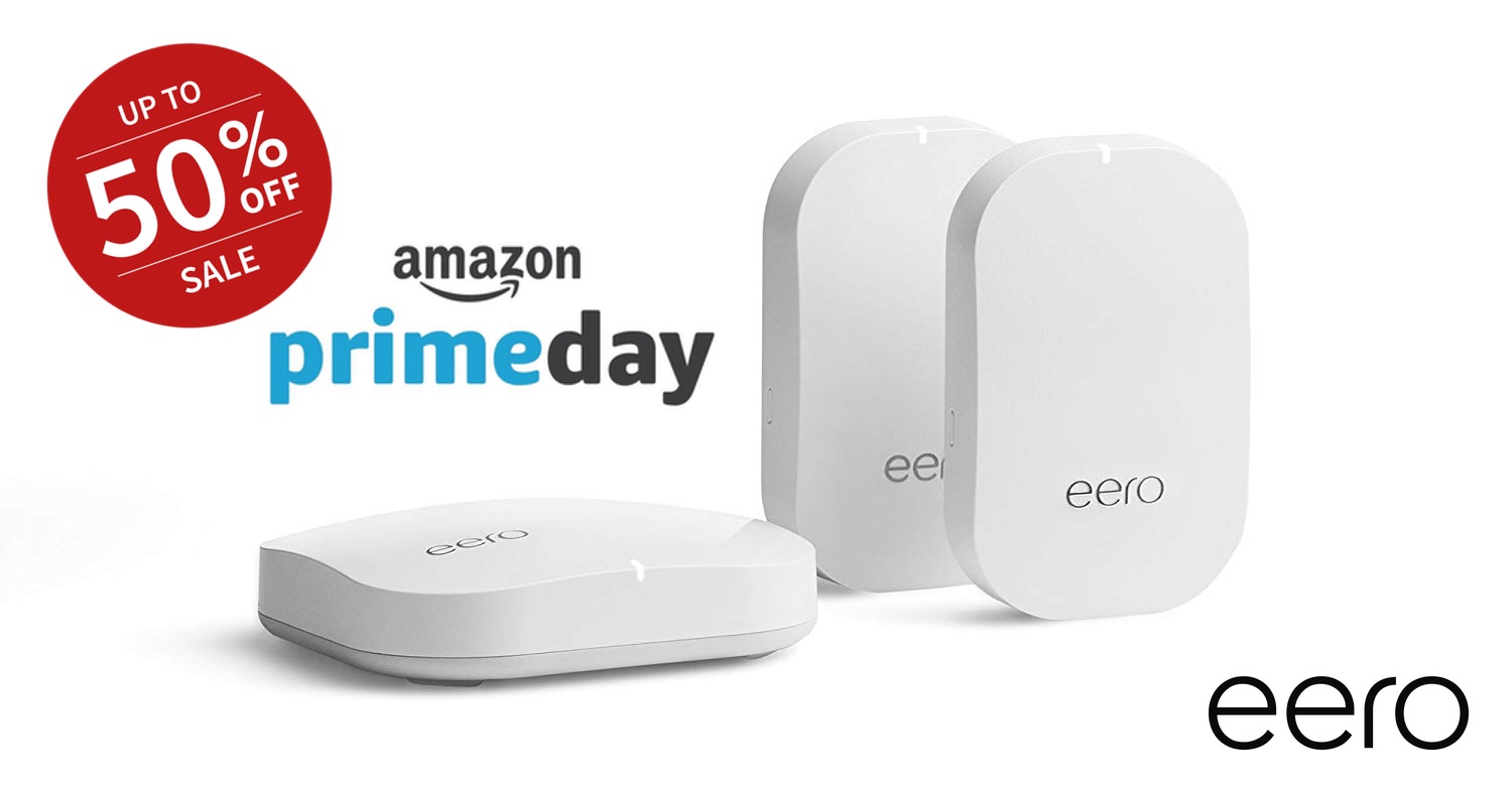 Obtenga eero Mesh Wi-Fi con hasta un 50% de descuento para Amazon Prime Day