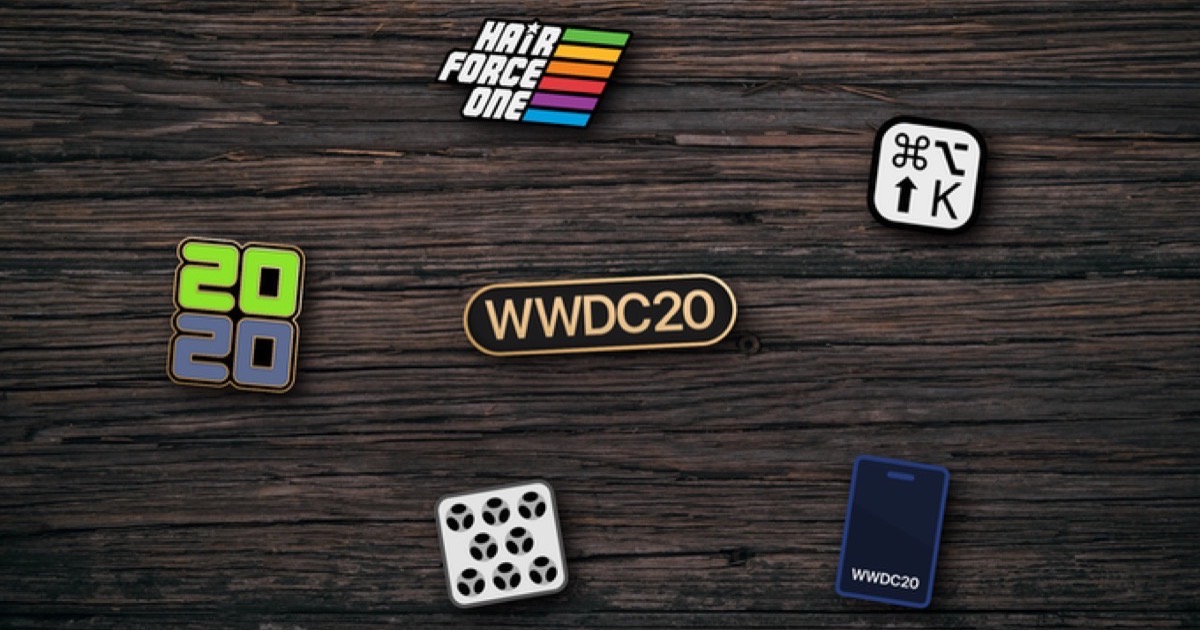 Get Your Unofficial WWDC 2020 Pins on Kickstarter
