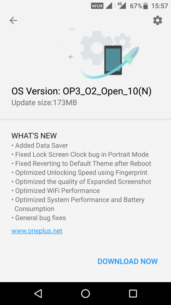 OnePlus 3 Open Beta 10 Android 7.0 (no 7.1.1) Actualización de Nougat disponible para descargar