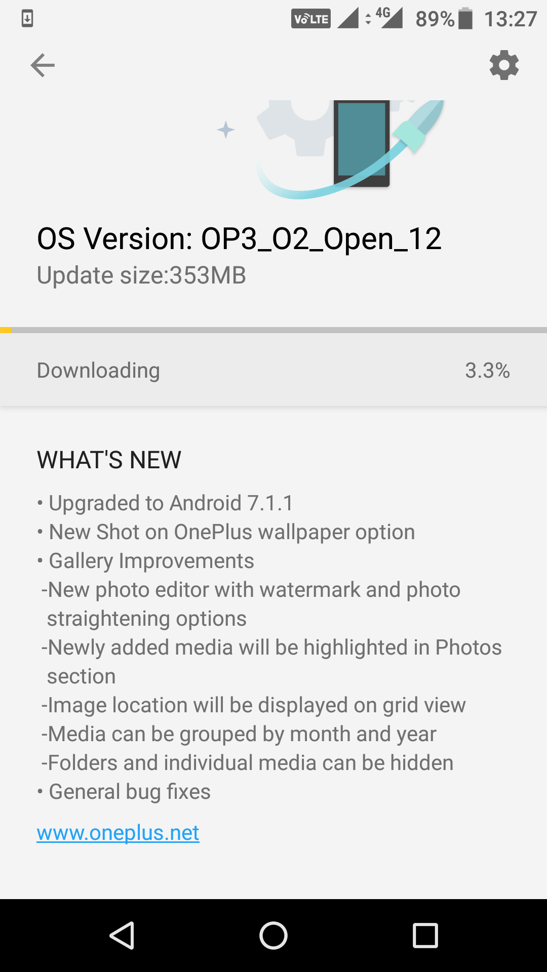 OnePlus 3 y 3T reciben la actualización de Android 7.1.1 como OxygenOS Open Beta 12 y 3 respectivamente
