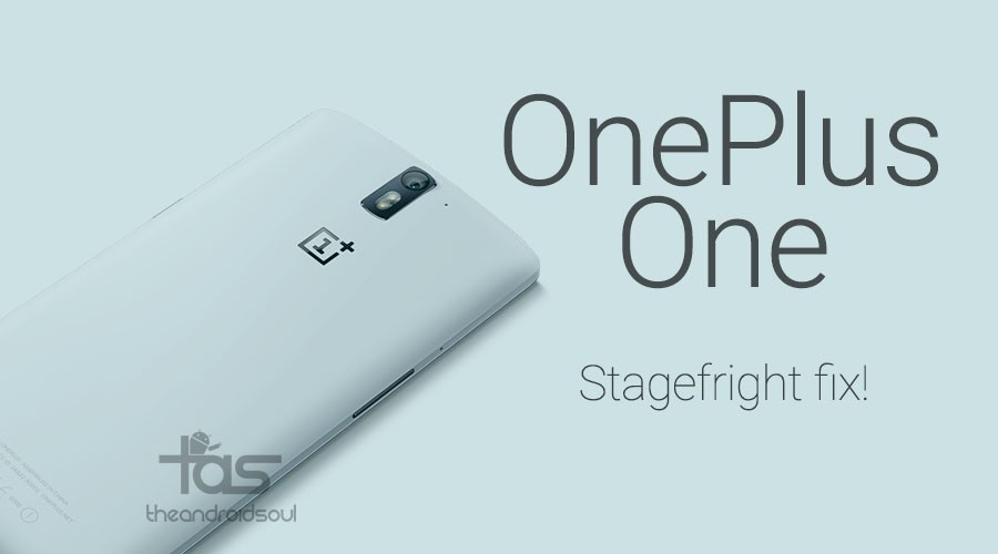 OnePlus One obtiene una nueva actualización para su sistema operativo Oxygen, corrige el error Stagefright (¡no 5.1!)