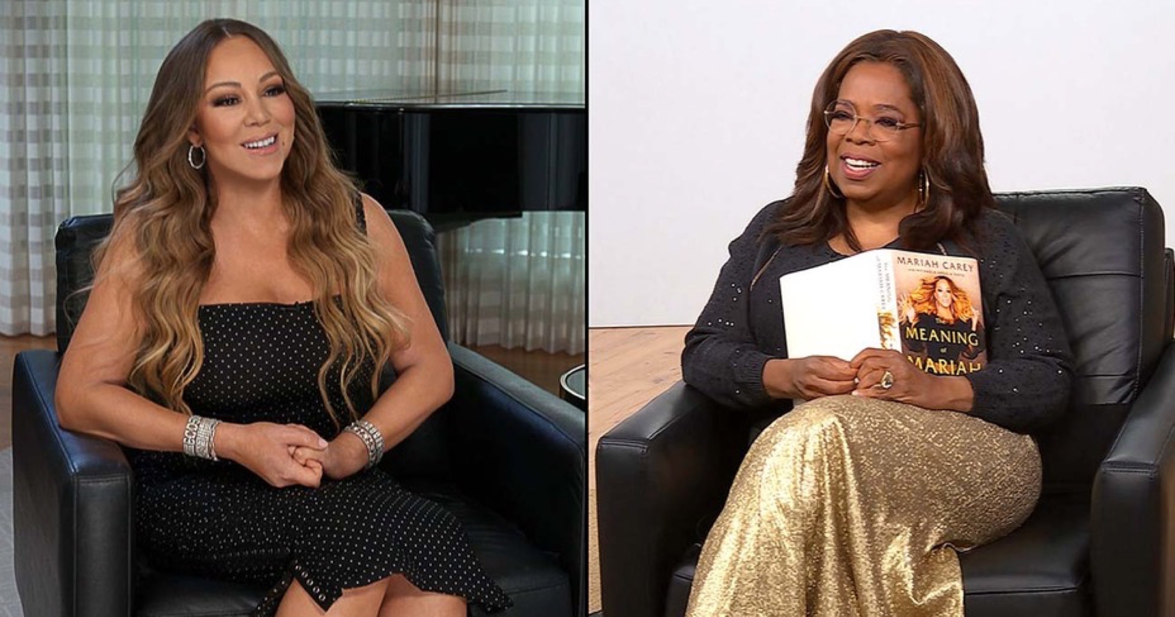 Mariah Carey and oprah Winfrey