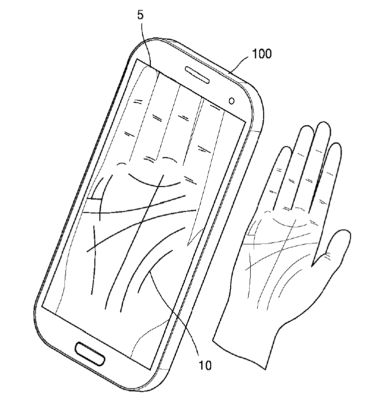 samsung palm recognition
