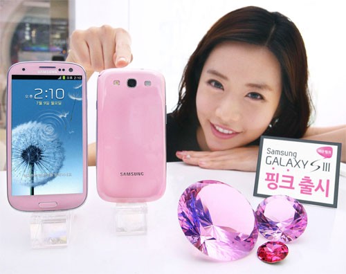 Pink Galaxy S3 anunciado oficialmente por Samsung