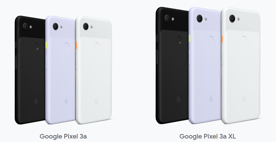 Google Pixel 3a and Pixel 3a XL