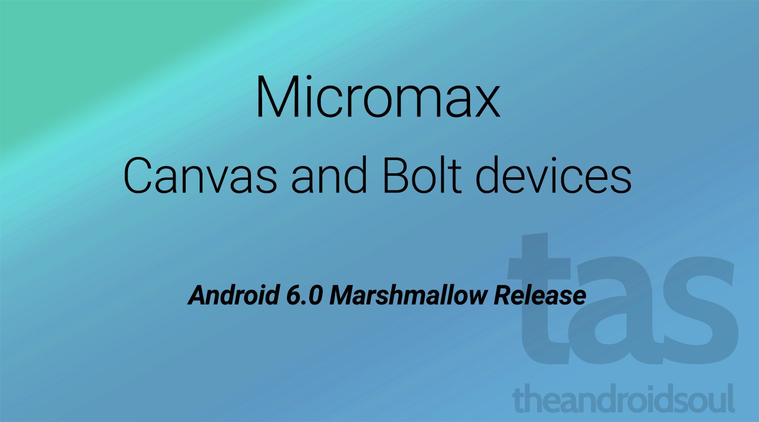 Planes de actualización de Micromax Marshmallow [Android 6.0]