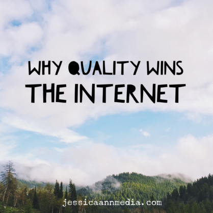 Por qué la calidad gana en Internet