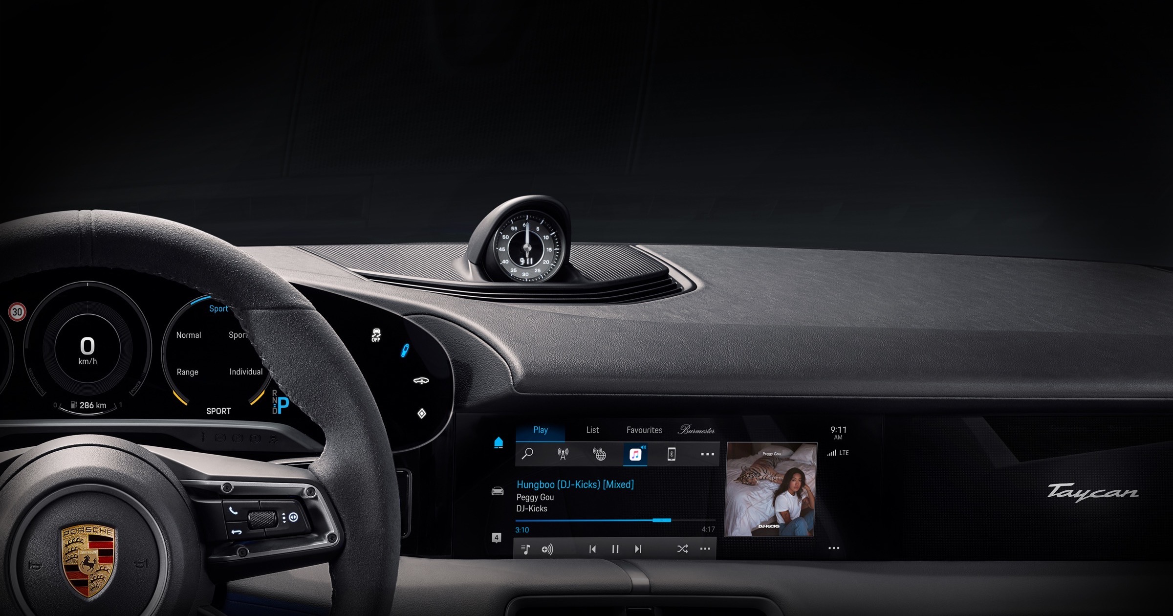 Porsche integra Apple Music en el vehículo 'Taycan'