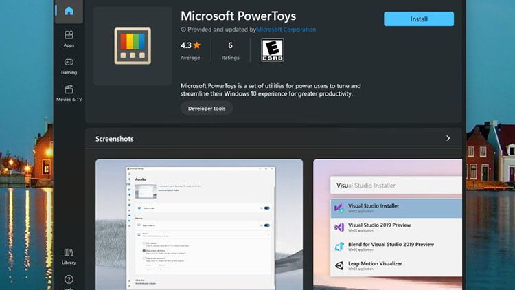 PowerToys llega a Microsoft Store para Windows 11