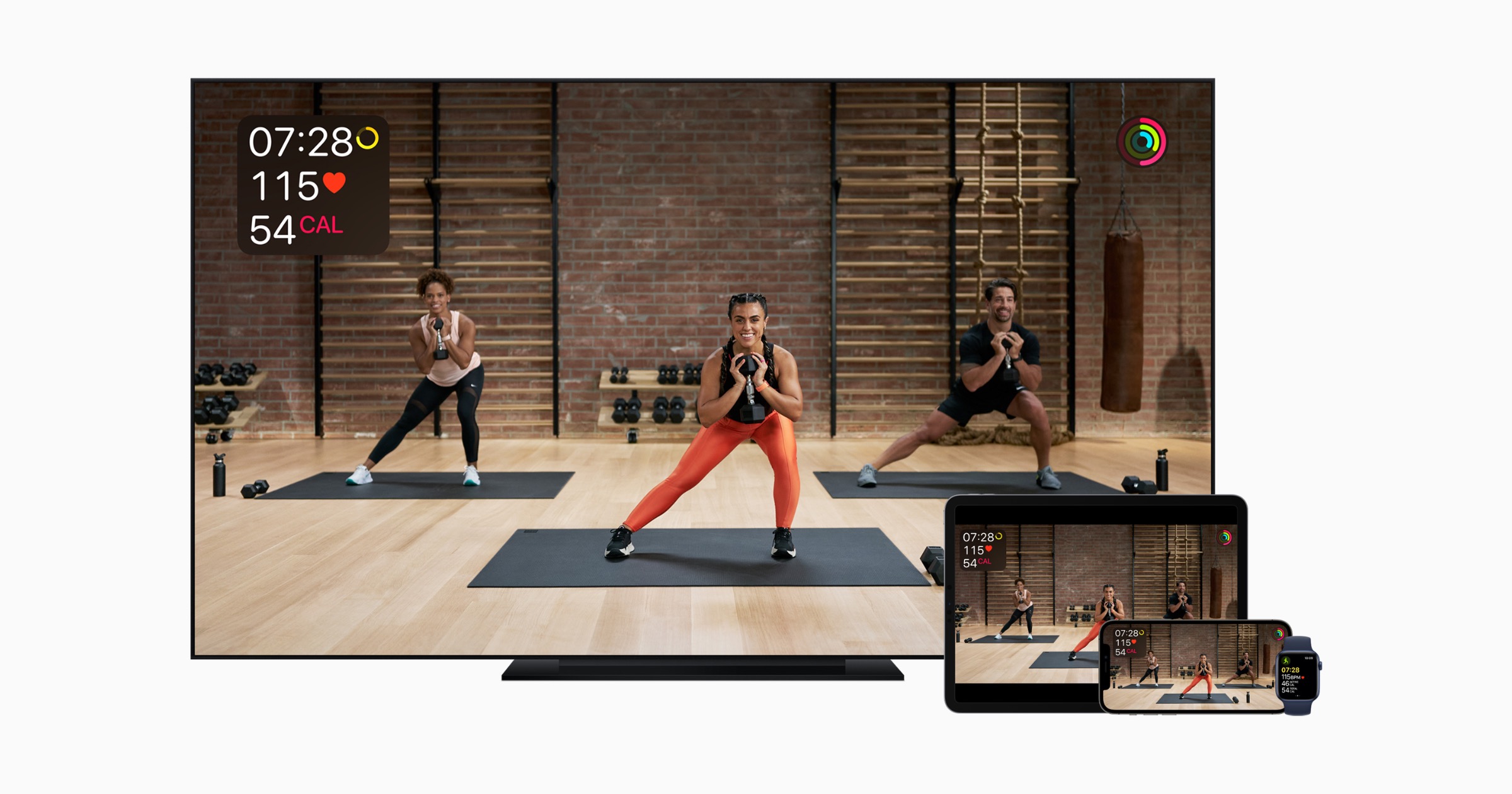 Fitness+ on apple devices