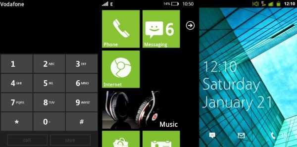 ROM personalizado Galaxy Ace con interfaz de usuario de Windows Phone 7