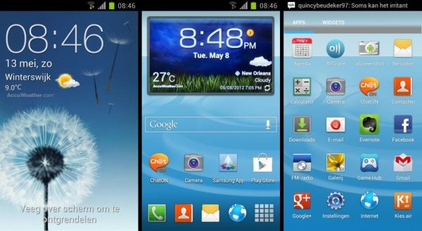 ROM temática Galaxy S3 para Galaxy S -- ROM personalizada ICSGS3