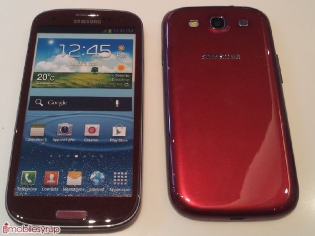 Red Galaxy S3 para Canadá próximamente, las unidades ficticias llegan a las tiendas Bell y Virgin Mobile