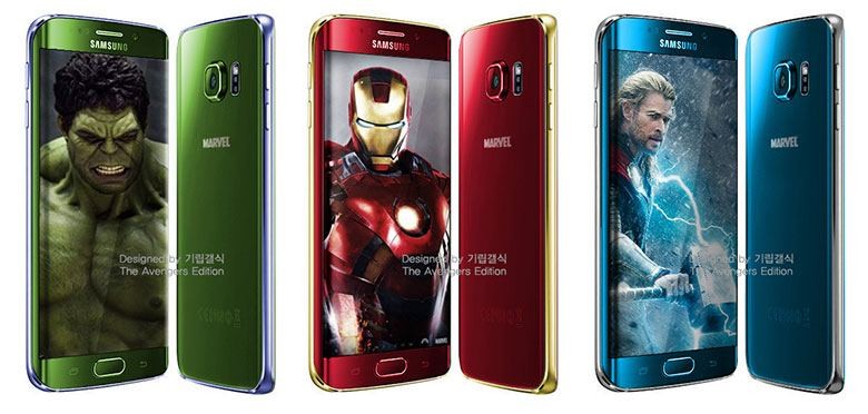 Revelado Galaxy S6 edge Avengers Edition, se ve atractivo