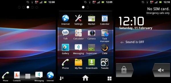 SE Xperia Timescape ROM personalizada basada en la interfaz de usuario para Galaxy Ace - ROM Xperiatizada