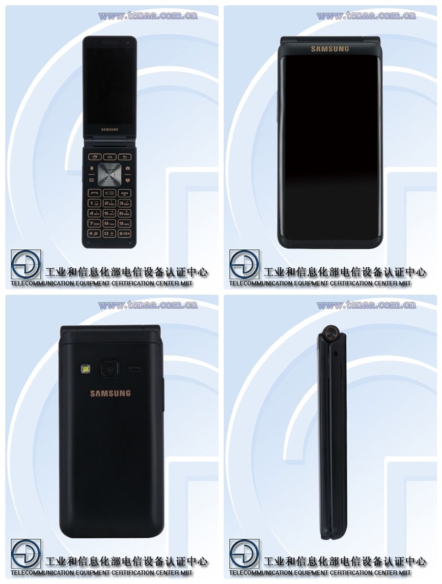 SM-G1650 Samsung Flip teléfono visto en TENAA y WiFi Alliance, cuenta con un botón dedicado para la cámara