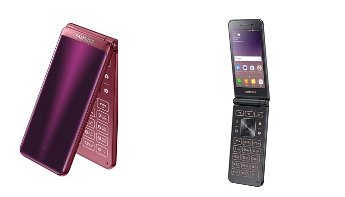 Samsung Galaxy Folder 2 teléfono plegable lanzado en Corea del Sur;  con un precio de $ 260