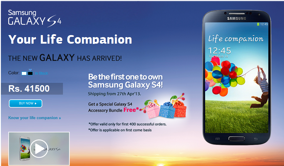 Samsung Galaxy S4 lanzado en India, luce el chipset Exynos Octa