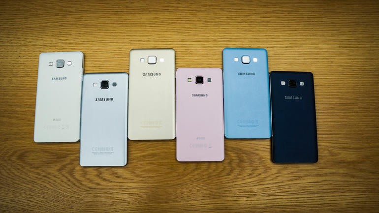 Samsung Galaxy S6 Opciones de color filtradas, cuerpo de metal con punta