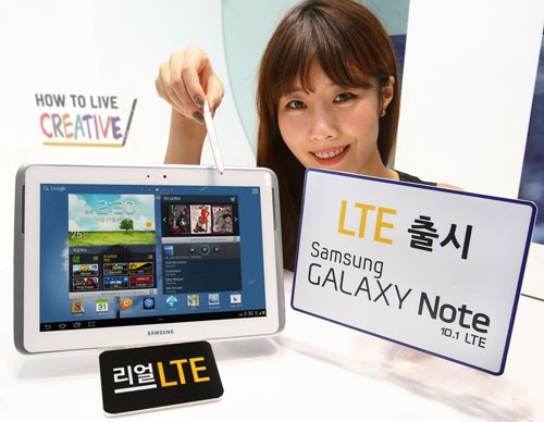 Samsung anuncia Galaxy Note 10.1 LTE para Corea del Sur
