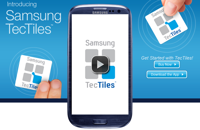 Samsung anuncia etiquetas Tectiles NFC, debería traer más cosas NFC a las masas pronto