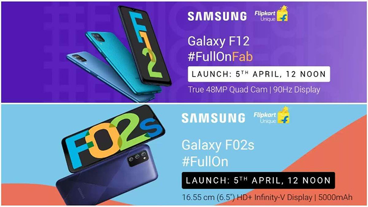 Samsung se prepara para lanzar los teléfonos inteligentes Galaxy F02S y F12