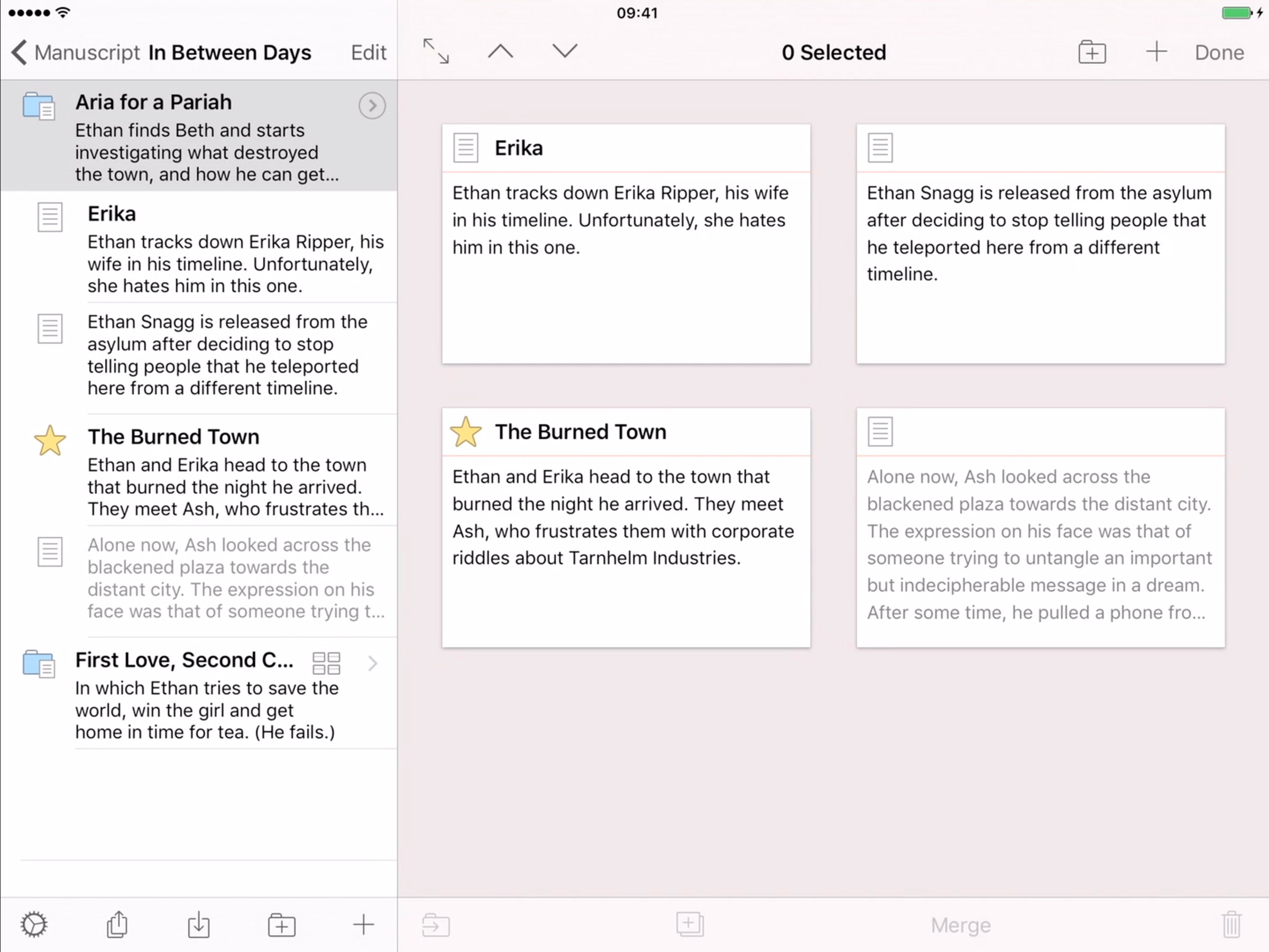 Scrivener llegará a iOS el 20 de julio