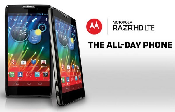Se anuncian las especificaciones y el precio del Rogers Razr HD LTE.  Ya liberado.