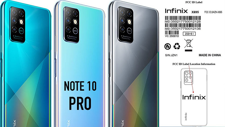Se filtra a Internet el aspecto del Smartphone Infinix Note 10 Pro