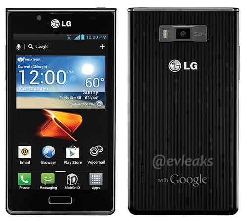 Se filtra el LG Optimus Select AS730 Pic, otra variante del Optimus L7