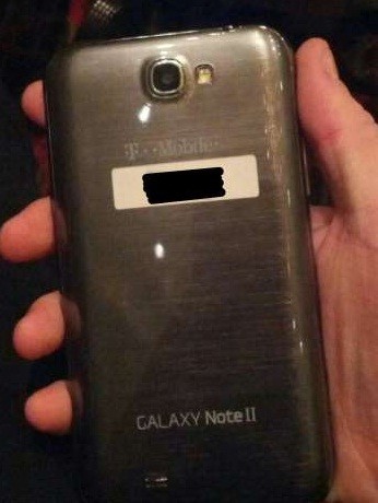 Se filtran imágenes del Galaxy Note 2 de T-Mobile