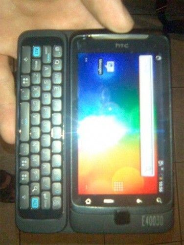 HTC Vision with Physical Qwerty Keyboard