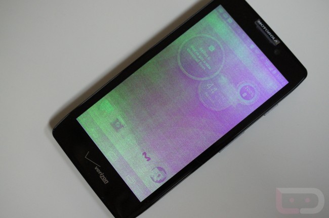 Se informan problemas de pantalla en Motorola Droid Razr HD