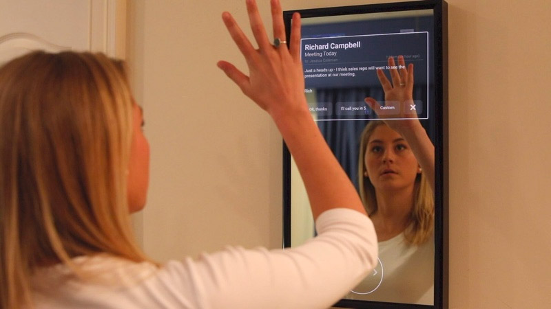 Se lanza un nuevo tipo de espejo inteligente llamado Daptly Display