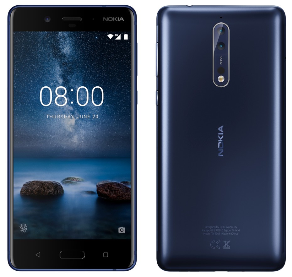 Se rumorea que el precio del Nokia 8 para Europa es de 520 euros