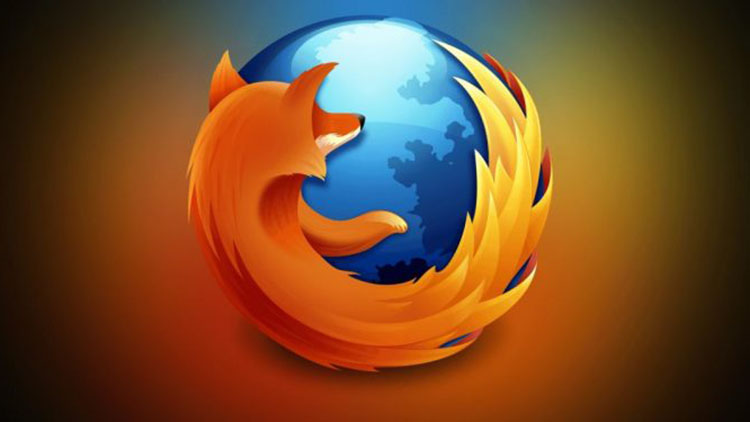 Sistema de seguridad translúcido de Windows 10 de Mozilla Firefox