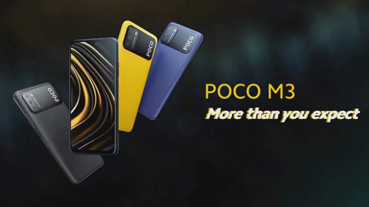 Smartphone barato Poco M3 con batería de 6.000 mAh