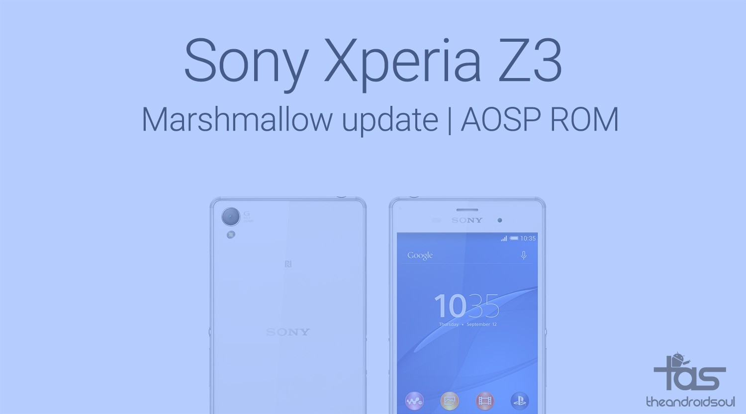 Sony Xperia Z3 Marshmallow ROM disponible para descargar, versión experimental en el mejor de los casos