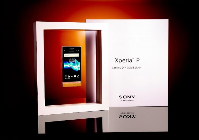 Sony regalará un Sony Xperia P Gold Edition especial